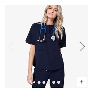 Figs Ejura convertible Scrub Top Small